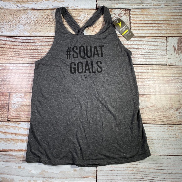 Old Navy Active Squat Goals Tank Top - Picture 2 of 4